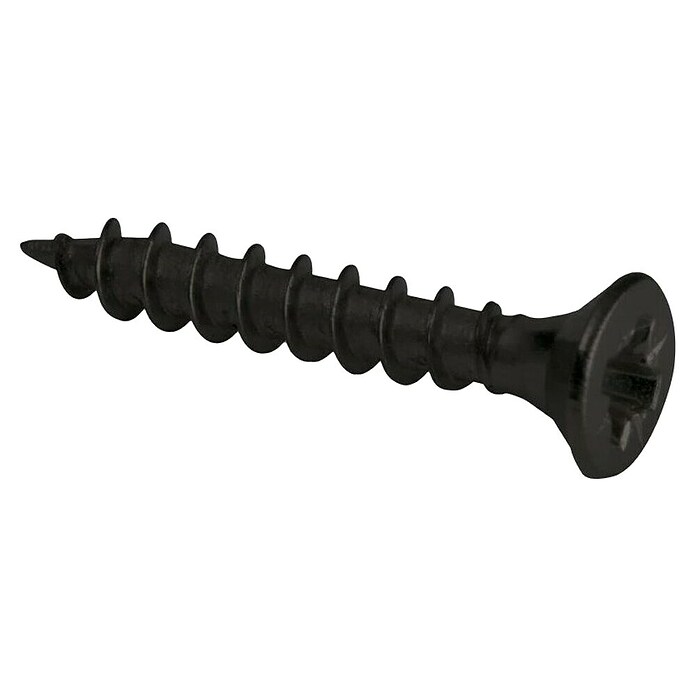 Walteco Univerzalni vijak  (Ø x D: 2,5 x 16 mm, Puni navoj, 40 Kom., Crna) | BAUHAUS