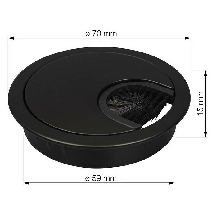 Walteco Kabeldoorvoer (Diameter: 60 mm) | BAUHAUS