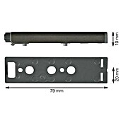 Walteco Möbeltürdämpfer (L x B x H: 79 x 20 x 10 mm) | BAUHAUS