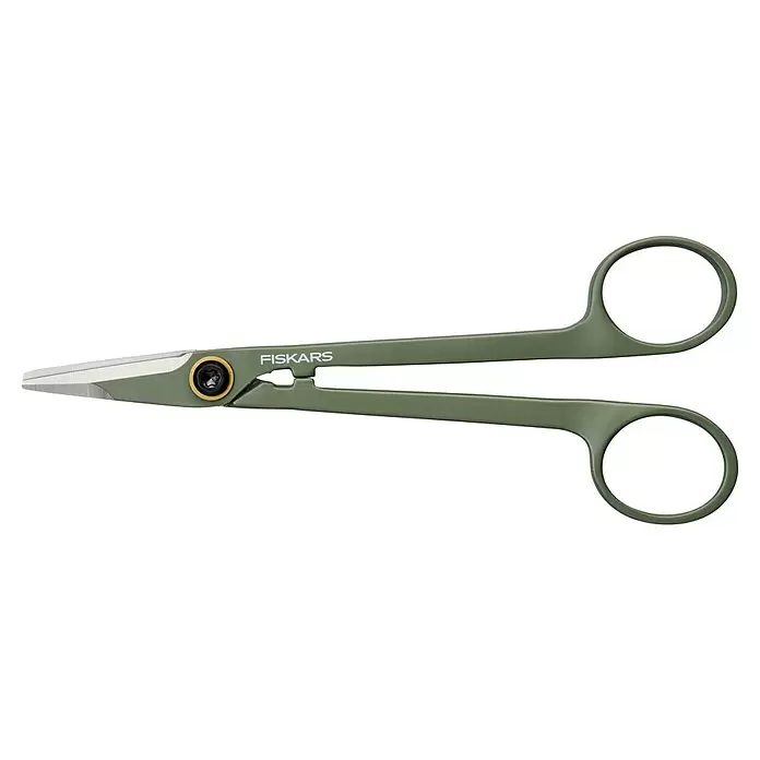 Fiskars Schere kleinElegante, freistehende Werkzeughalterung zur praktischen Aufbewahrung, Material Klinge: Stahl, Präzisionsgeschliffen Left Side View