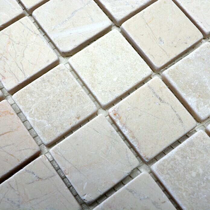 Mozaïektegel Quadrat Uni MOS 32/13R (30,5 x 30,5 cm, Beige, Mat)