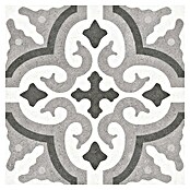 Porculanska pločica Vintage Mix (25 x 25 cm, Bijelo-sive boje, glazirano)