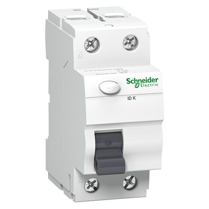 Schneider Electric FI-Schutzschalter (40 A, 2-polig, Bemessungsfehlerstrom: 0,03 A)