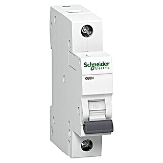 Schneider Electric Automatski instalacijski prekidač K60N (Karakteristika okidanja: B, 20 A, Diferencijalna struja: 6 kA, Broj polova: 1 Kom.)