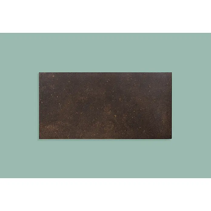 Nmc Decoflair Wandpaneel - Iron, 100 x 50 cm, Kunststoff - Rechteckige, dunkelbraune Arbeitsplatte mit gesprenkeltem Muster. Ideal für Küche oder Bad, robust und stilvoll.