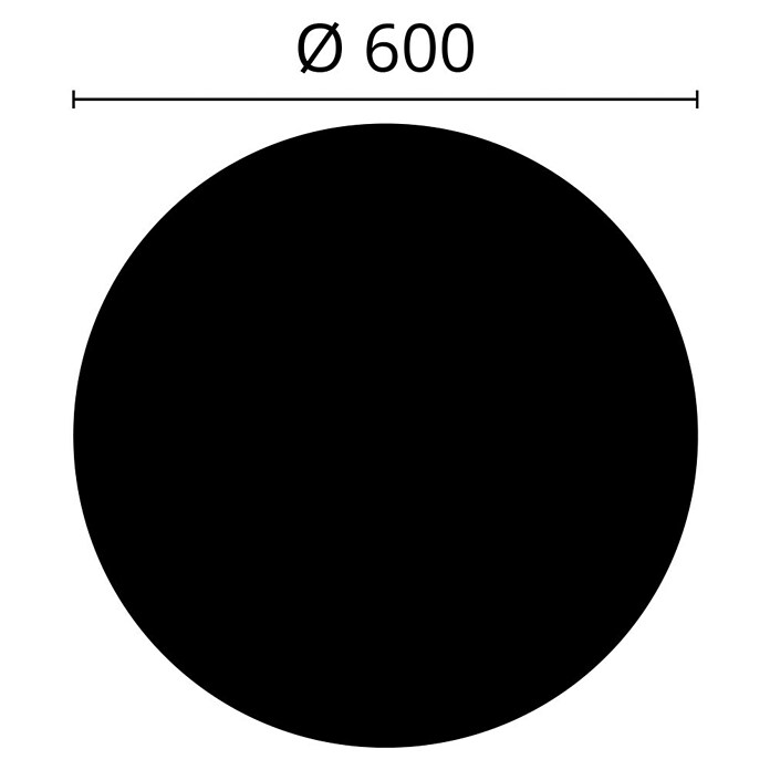 Nmc Decoflair Rosette M80 (Durchmesser: 600 mm, Polyurethan, Weiß) | BAUHAUS