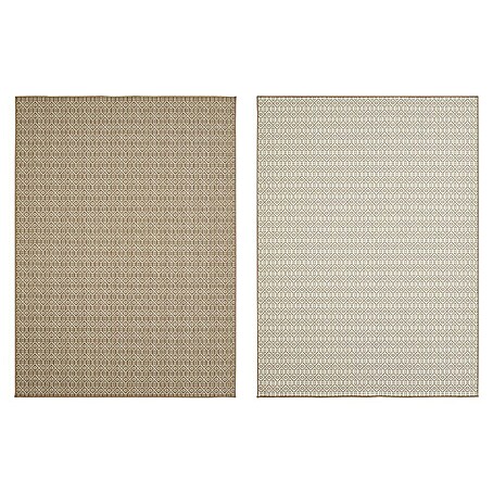Outdoor-Teppich Wendeteppich Reno (Taupe, 160 x 120 cm, 100 % Polypropylen)