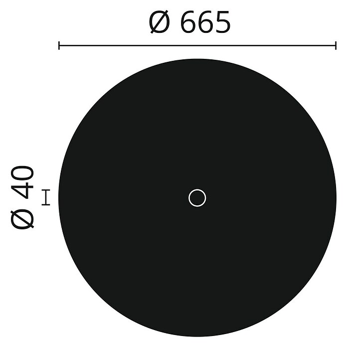 Nmc Decoflair Rosette B27 (Durchmesser: 665 mm, Expandiertes Polystyrol (EPS), Weiß) | BAUHAUS