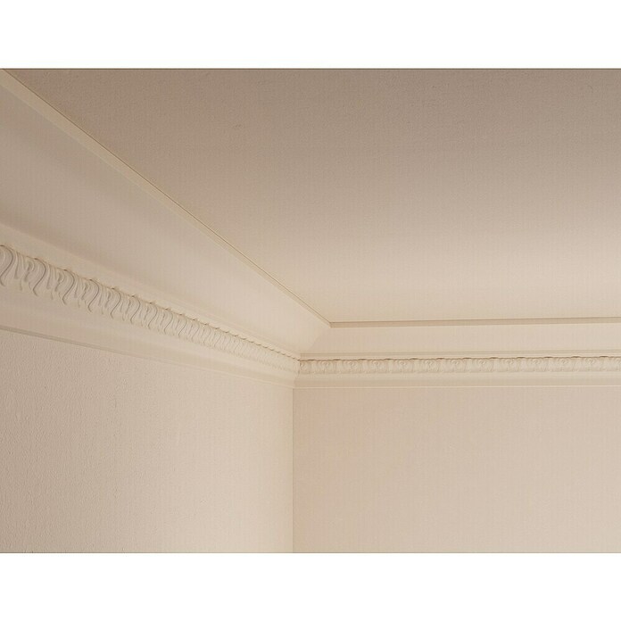 NMC Zierprofil Z11 – 150 X 70 Mm Für Wand & Decke | Aus PS-Hartschaum, Inkl. Pinsel Je Bestellung