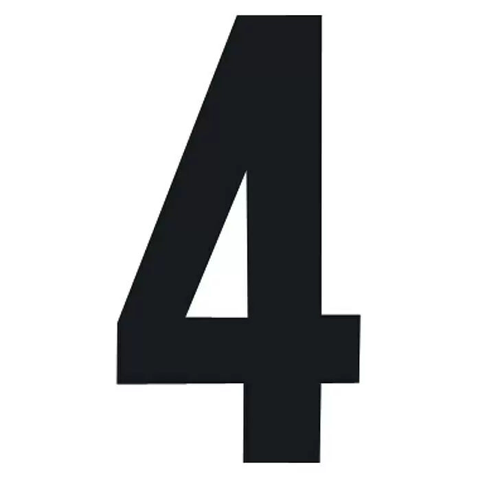 Apli Lettres, Chiffres & Signes Autocollants 50 Mm – Couleur Noir Mat – Idéal Pour Étiquetage, Affichage Et Signalétique