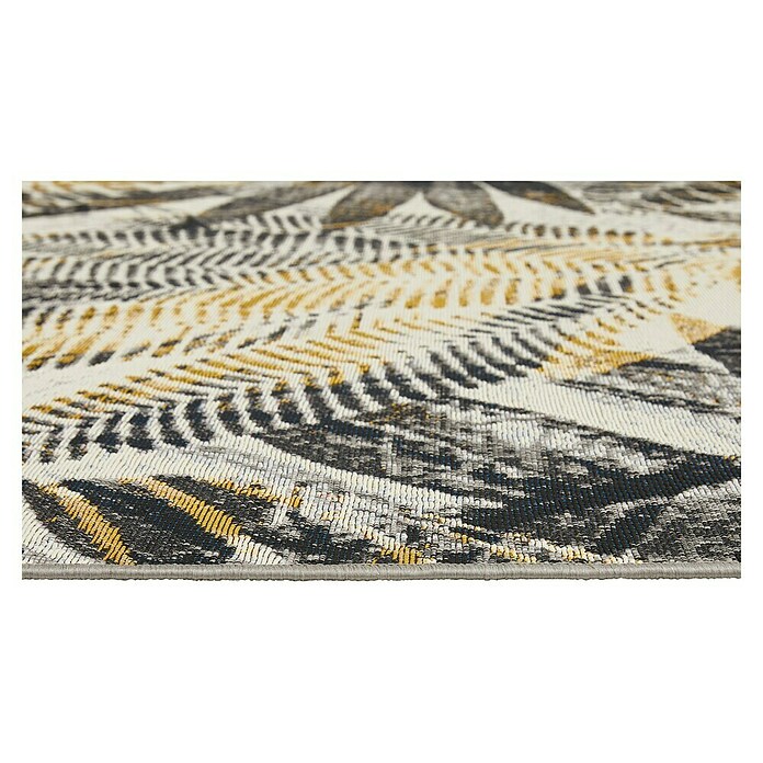Outdoor-Teppich Portland (Grau/Gelb, 180 x 120 cm, 75 % Polypropylen, 25 % Polyester) | BAUHAUS