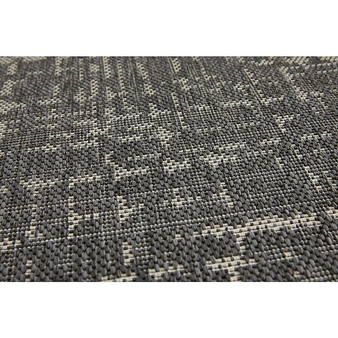 Outdoor-Teppich Newberry (Anthrazit/Creme, 230 x 160 cm, 100 % Polypropylen) | BAUHAUS