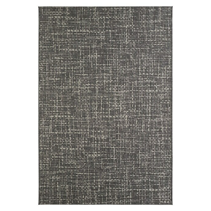 Outdoor-Teppich Newberry (Anthrazit/Creme, 230 x 160 cm, 100 % Polypropylen) | BAUHAUS