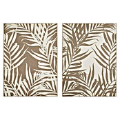 Outdoor-Teppich Wendeteppich Reno Palme (Taupe, 160 x 120 cm, 100 % Polypropylen) | BAUHAUS
