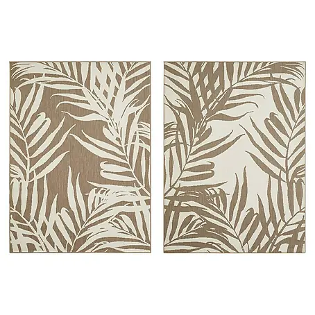 Outdoor-Teppich Wendeteppich Reno Palme