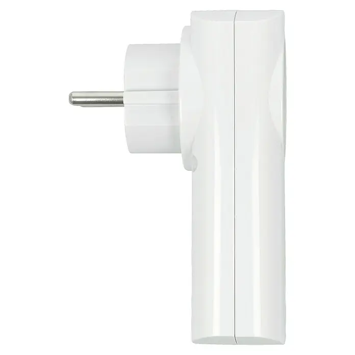 Intertechno Funksteckdosen-Set IT2P-2300 - Weiß, Max. Anschlussleistung: 2.300 W - Dieser praktische, weiße Adapter ermöglicht es, mehrere Geräte an einer Steckdose anzuschließen. Kompaktes Design für den Innenbereich.