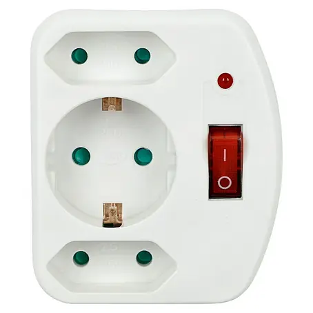 REV  Euro-Adapter 2+1