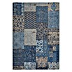 Kayoom Teppich Jacquard (Blau, L x B: 150 x 80 cm)