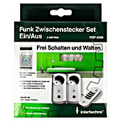 Intertechno Funksteckdosen-Set IT2P-2300 (Weiß, Max. Anschlussleistung: 2.300 W) | BAUHAUS