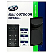 REV Funksteckdosen-Set Mini Outdoor (Schwarz, Max. Anschlussleistung: 3.680 W) | BAUHAUS