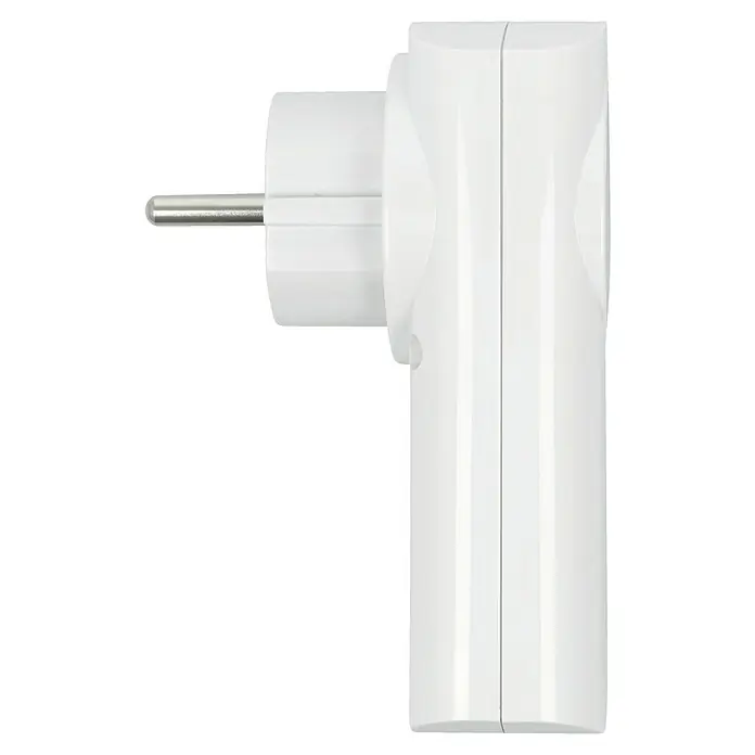 Intertechno Funksteckdosen-Set ITI-3 - Weiß, Max. Anschlussleistung: 2.300 W - Weißer Netzsteckeradapter für Europa, geeignet für den Einsatz in europäischen Steckdosen, um Geräte anzuschließen.