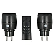 REV Funksteckdosen-Set Mini Outdoor (Schwarz, Max. Anschlussleistung: 3.680 W) | BAUHAUS