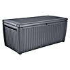 Keter Garten-Aufbewahrungsbox Sumatra (Silbergrau, 145 x 73 x 64 cm, Kunststoff)
