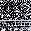 Kayoom Teppich Sunny 100 (Schwarz, L x B: 150 x 80 cm)
