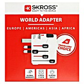 Skross Reiseadapter PRO Europe to World (Weiß) | BAUHAUS