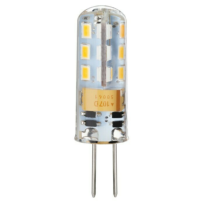 Voltolux Bombilla LED (1,5 W, Clase de eficiencia energética: A+, G4, Blanco cálido, 125 lm)
