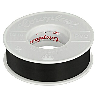 Coroplast PVC-Isolierband (10 m x 15 mm, Schwarz)