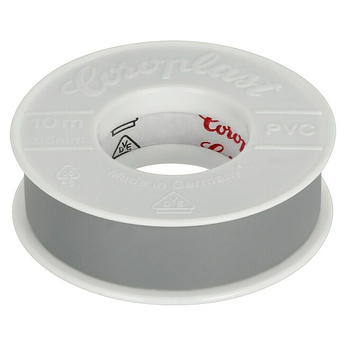 UniTEC Isolierband (Grau, 10 m x 15 mm x 0,15 mm)