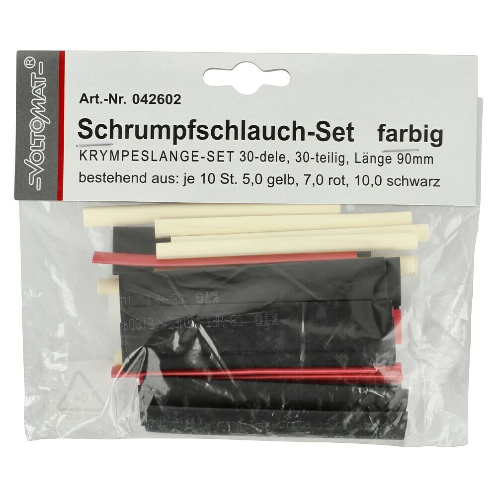 Wärmeschrumpfschlauch 12 Größen Vinabo 900-teiliges Schrumpfschlauch-Set – 12 Größen, 2:1 Schrumpfverhältnis, Schwarz, Für Isolierung & Kabelreparatur Wärmeschrumpfschlauch 12 Größen Vinabo 900-teiliges Schrumpfschlauch-Set – 12 Größen, 2:1 Schrumpfverhältnis, Schwarz, Für Isolierung & Kabelreparatur