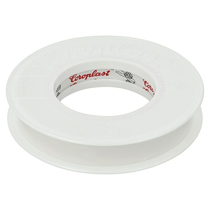UniTEC Isolierband (Weiß, 25 m x 15 mm x 0,15 mm)