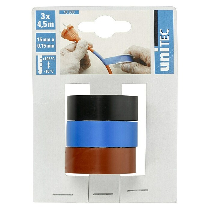 PVC-      ISOLIER-  BAND 0,15X15mm 3ST.
