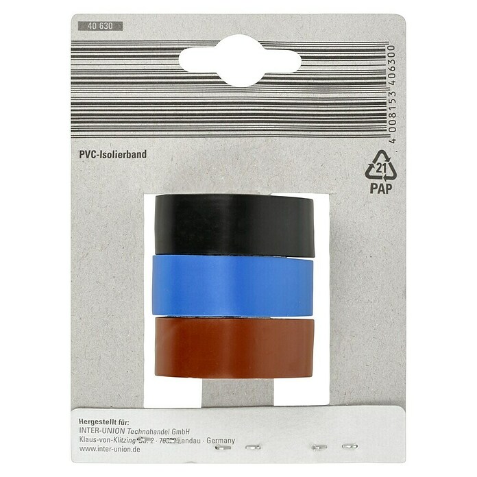 PVC-      ISOLIER-  BAND 0,15X15mm 3ST.