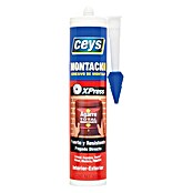 Ceys Adhesivo para montaje Montack Profesional (Crema, 300 ml)