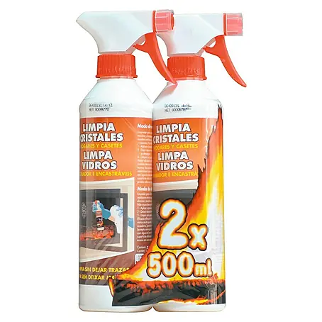 Limpia cristales de chimenea