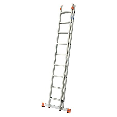 Krause Monto Schiebeleiter Fabilo (Anzahl Tritte: 18 Stk., Arbeitshöhe: 5,25 m, Aluminium)