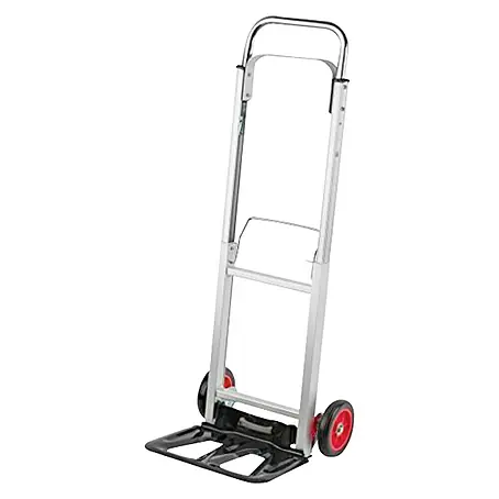 Carretilla de transporte con asa extensible