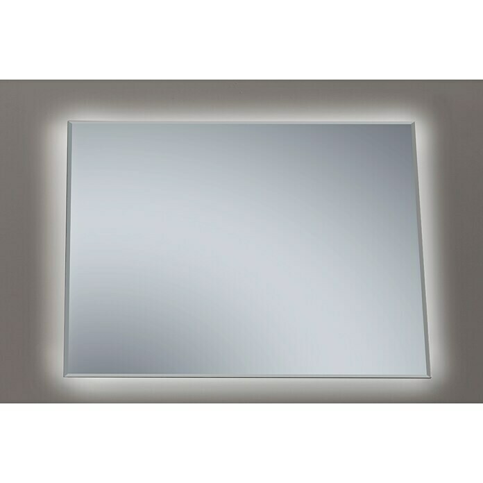 Espejo led retroiluminado Khan 80X80 cm alta luminosidad