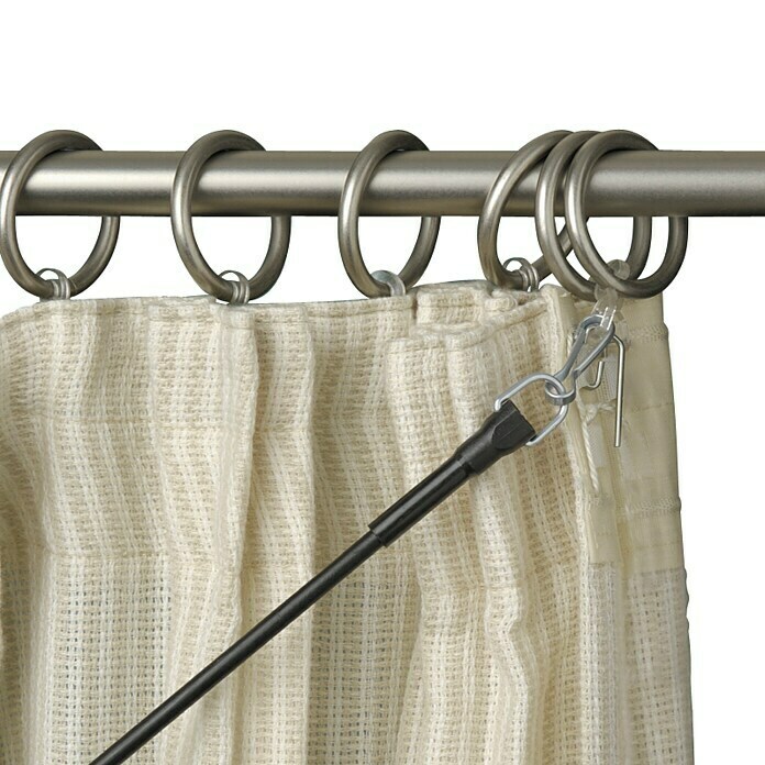 GARDINIA Anillas de cortina para apertura, Para barras de cortina