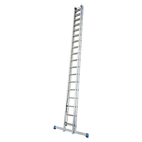 Krause Stabilo Seilzugleiter (Anzahl Tritte: 36 Stk., Arbeitshöhe: 9,85 m, Aluminium)