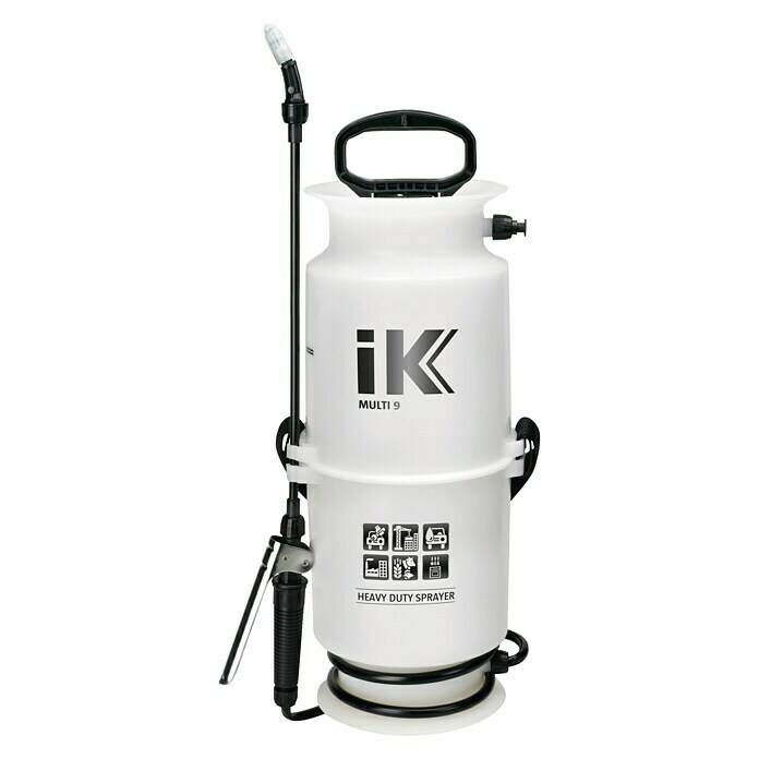 Pulverizador de comprensión manual con agua regulada 1,5 litros