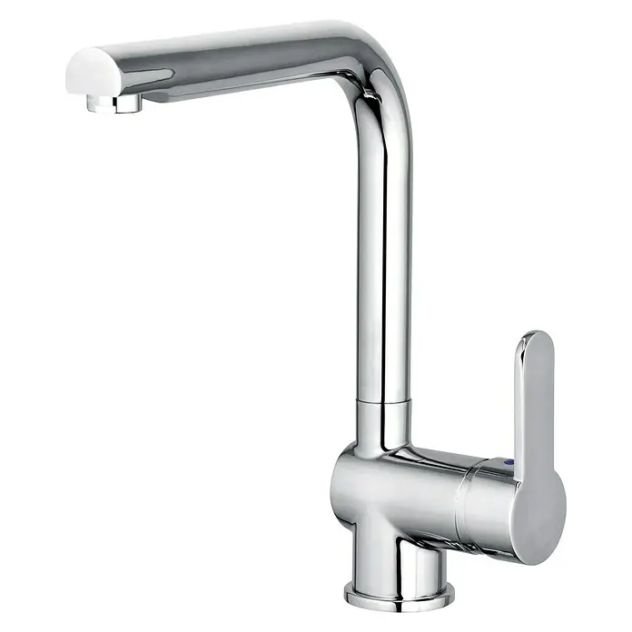 Pyramis Spültischarmatur Aladia - Chrom, Glänzend - Moderne Küchenarmatur aus Chrom mit schwenkbarem Auslauf und Einhebelmischer für einfache Bedienung. Glänzendes Finish für stilvolle Optik.