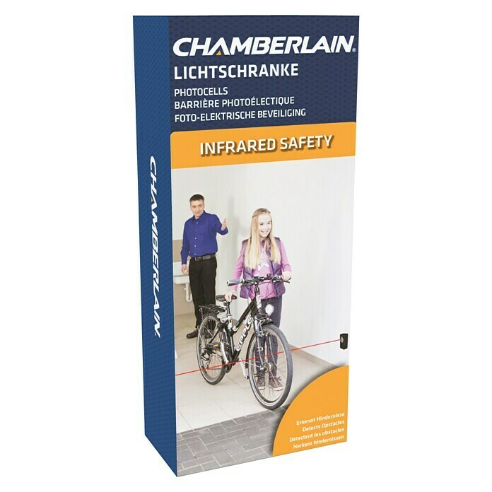 Chamberlain Infrarot-Lichtschranke 771REVPassend für: Chamberlain Garagen- und Außentorantriebe Left Side View