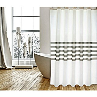 Venus Cortina de baño textil Jessen (An x Al: 180 x 200 cm, Blanco)