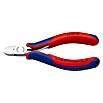 Knipex Seitenschneider (Länge: 115 mm, Material Griff: Mehrkomponenten-Hülle, Rund, Ausführung Kopf: Ohne Facette)