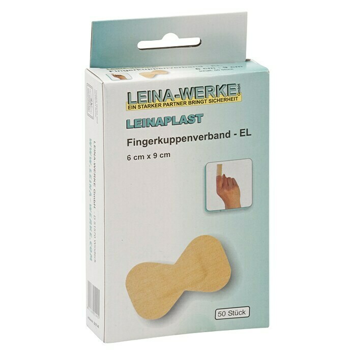 Leina-Werke Fingerkuppenverband (50 Stk., 6 x 9 cm, Elastisch)