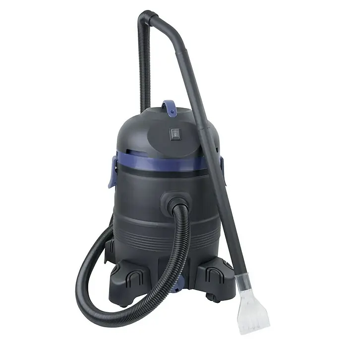 Ubbink Teichschlammsauger VacuProCleaner Maxi - 1.250 W - 1.400 W, Tankvolumen: 35 l - Bild eines Nass- und Trockensaugers mit Zubehör, ideal für die Reinigung von Teppichen und Polstern.